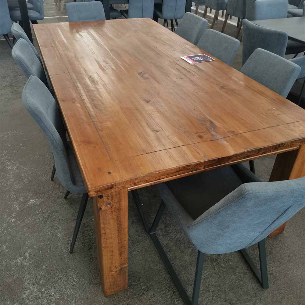 Avril Solid Rustic Large Dining Table *2400