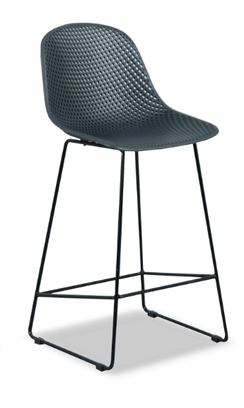 Gardenia Bar Chair – Gunmetal