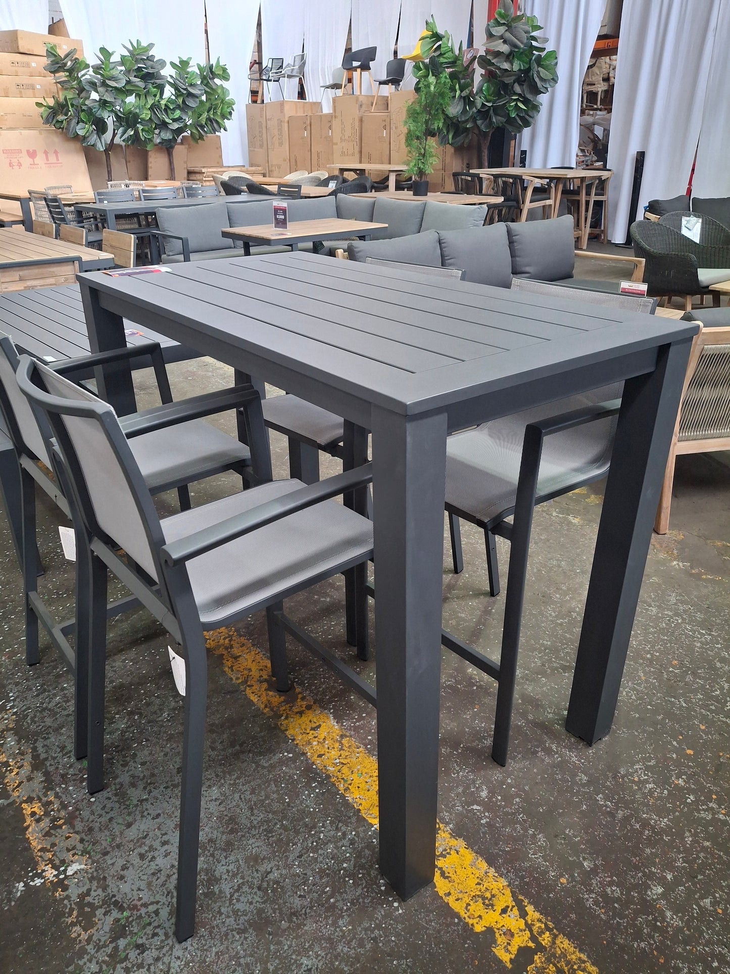 Matzo Bar Table Only *1400 – Gunmetal