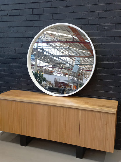 Mirror – JX Round White – 110cm