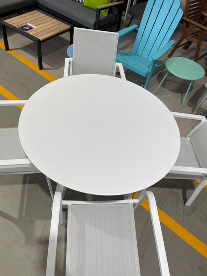 Marcy Round Table – White