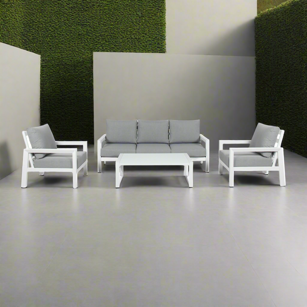 Matzo Lounge Set – Matte White