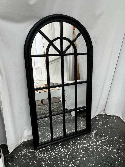 Arch Mirror - Black - 130cm x 69cm